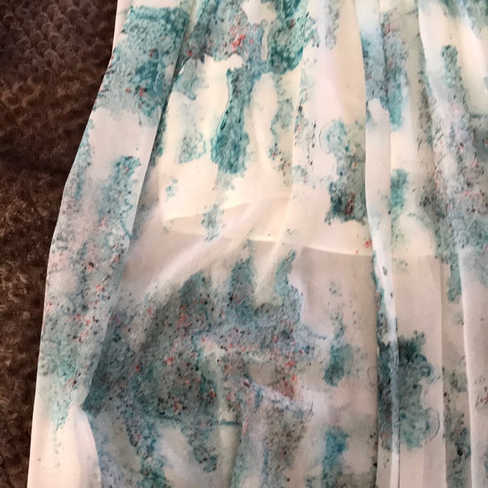 Maxi skirt! Sheer. Adorable - Picture 2 of 5